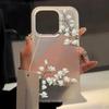 Flower Clear Phone Case For iPhone 15 16 Pro Max Case iPhone 13 11 12 14 Pro Max Plus 12 13 Mini Shockproof Silicone Soft Cover
