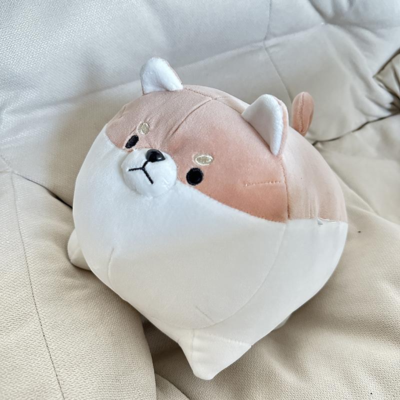 30 см милая собака сиба-ину плюшевая игрушка мягкая игрушка животное корги чай подушка рождественский подарок для детей кавайный подарок