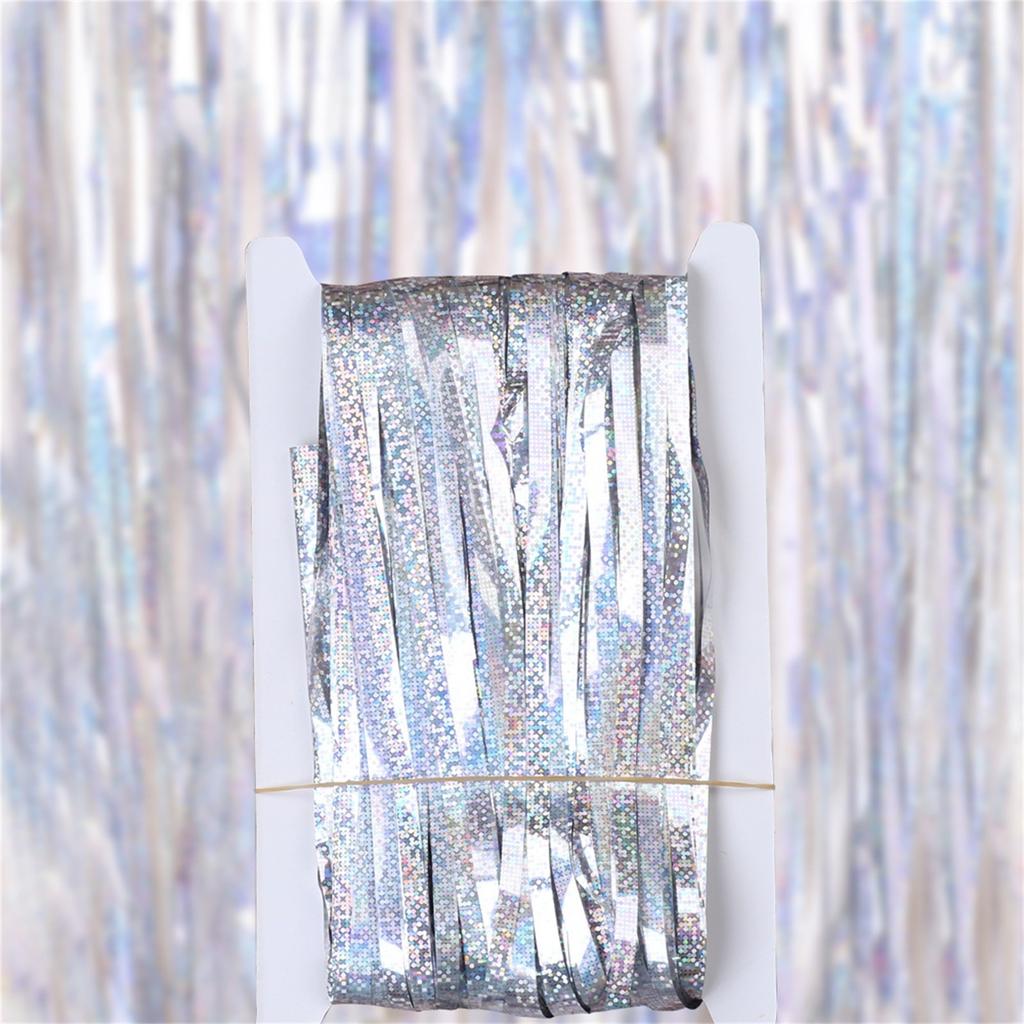 Streamers - Party Streamers Foil Fringe Curtains For Birthday/Bachelorette/Bridal Shower/Wedding/Engagement Decorations