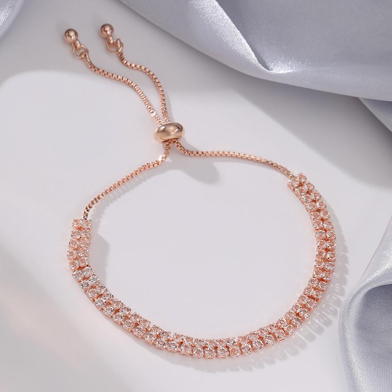 Модный геометрический кристальный регулируемый браслет с бахромой, нишевый, легкая роскошь, персонализированный браслет, ювелирные изделия высокого класса