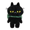 Плюшевая игрушка Черный Кот JitoMe-chan, Стоящая версия, Черный, 995-JTMCT