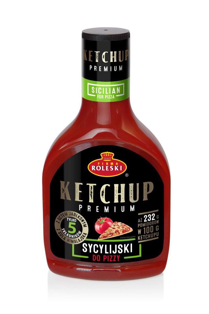 Roleski Ketchup Premium Sycylijski Do Pizzy 465G