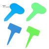 100 Pcs Plant Label T-Shape Waterproof Plant Markers Reusable Plant Identification Tags Nursery Marker Sign for Flower Seedlings Varieties