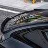Fit For Tesla Model 3 Y Accessories Spoiler Car Rear Trunk Tail Wing ABS Carbon Fiber Glossy Black Exterior Modification