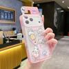 Applicable to the new iPhone Kameng magnetic suction series mobile phone case kitten rabbit pattern Apple 16 protective case