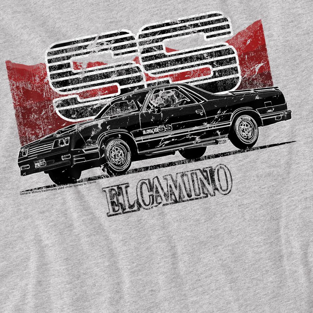 Chevrolet Unisex Adult El Camino Ss Mountains Heather T-Shirt