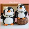 Adorable Eight-inch Penguin Plush Toy Soft Stuffed Animal For Carnival Machine Game