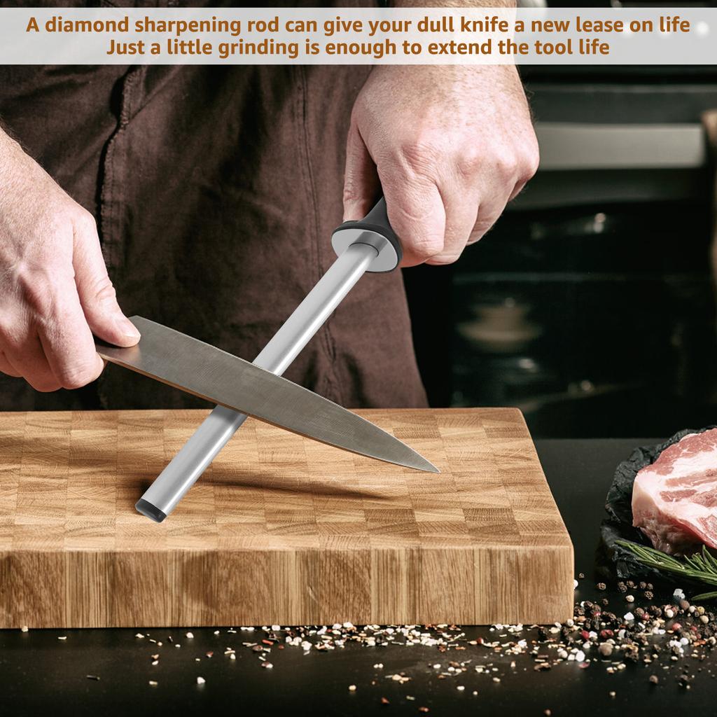 Whetstone Stone Knife Blade Sharpener Rod Stick Multi-functional Blade Sharp Tool Home Kitchen Knife Sharpener Tool