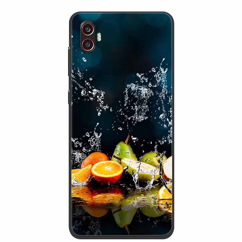 Flower Case For Samsung Galaxy Xcover6 Pro TPU Soft Silicone Back Cover For Samsung Galaxy Xcover Pro 2 Shell Xcover 6 Pro Funda