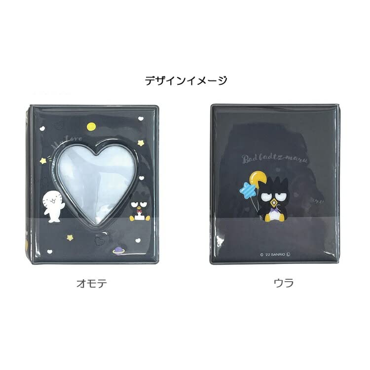 Morimoto Sangyo Bad Badtz-Maru Коллекционный альбом для карточек Одинарный 143712 Портативное хранилище для карточек Ошикацу Коллекционный чехол-альбом для карточек