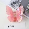 Small Size Butterfly Hair Clip Acetate Shark Clip Sweet Style Fairy Hair Gripper  Women & Girls