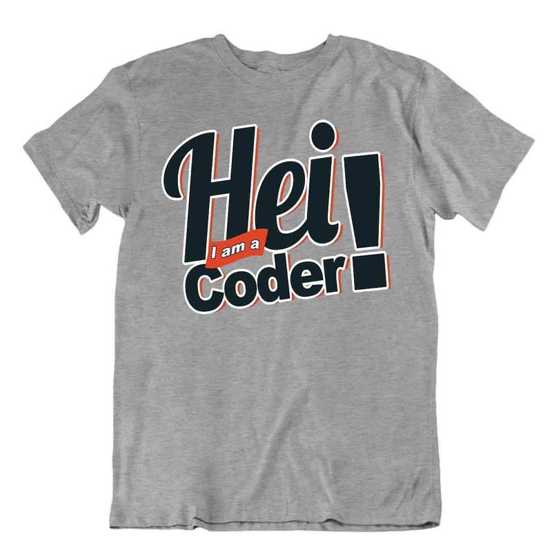 I Am A Coder Tshirt Programmer T Shirt Math Computer Humor Tee Hei Shirt