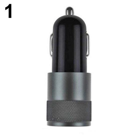 Универсальное автомобильное зарядное устройство 12-24 В с двумя USB-портами 3,1 А и светодиодной подсветкой для Samsung iPhone AVE