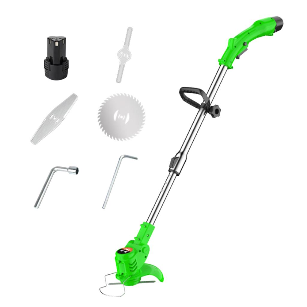 24V Electric Grass Trimmer Rechargeable Handheld Lawn Cutter Home Use Cordless Portable Grass