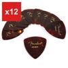 Медиаторы для гитары, Fender, Треугольные, из тяжелого материала (ракушка), Упаковка 10 шт.