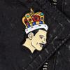 Брошь Фредди Меркьюри - Король Рок-группы Queen