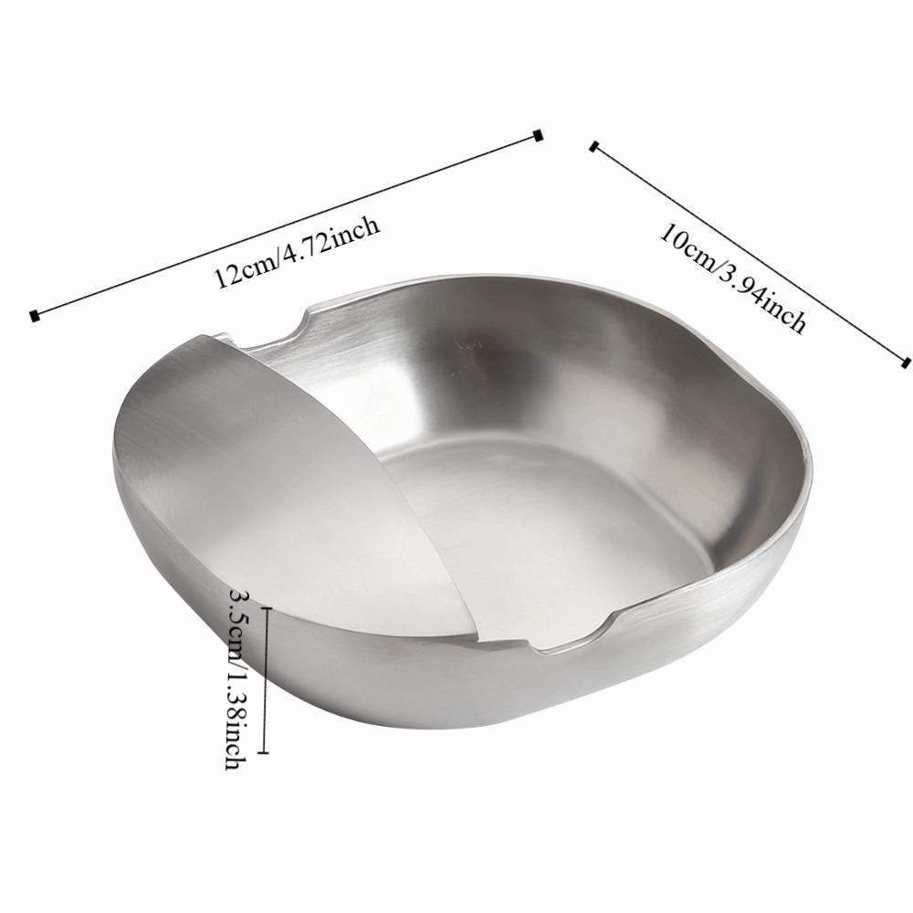 Stainless Steel Spoon Rack Thickened Spatula Holder Fruits Plates Snack Bowl  Dinning Table