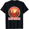 Лас-Вегас Невада Ретро Сагуаро Кактус Пустыня Гора Закат Футболка