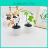 Plant Green Curved Bonsai For Wedding Decor And Photography Decorative Props