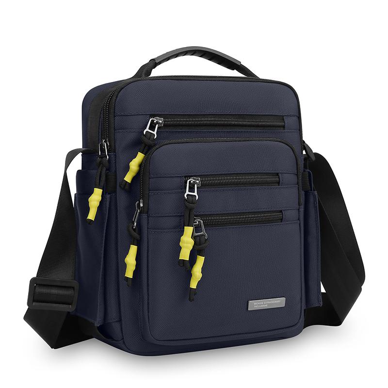 Мужская сумка через плечо из Оксфорда Однолямные сумки Большой объем Хранение Модная Много карманов Для деловых поездок Сумки через плечо Ежедневная сумка