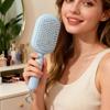 Массажная расческа с выдвижной ручкой, воздушной подушкой, для гладкого расчесывания, распутывания волос, расческа для волос, массажер для кожи головы для женщин, мужчин, девочек, мальчиков, кудрявых