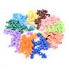 60Pcs High Quality 1/1.2inch Mini Plastic Baby Doll Kids Toys Doll Accessories 10Colors