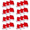 Santa Hats - vidaXL - 24 Pcs - Red and White