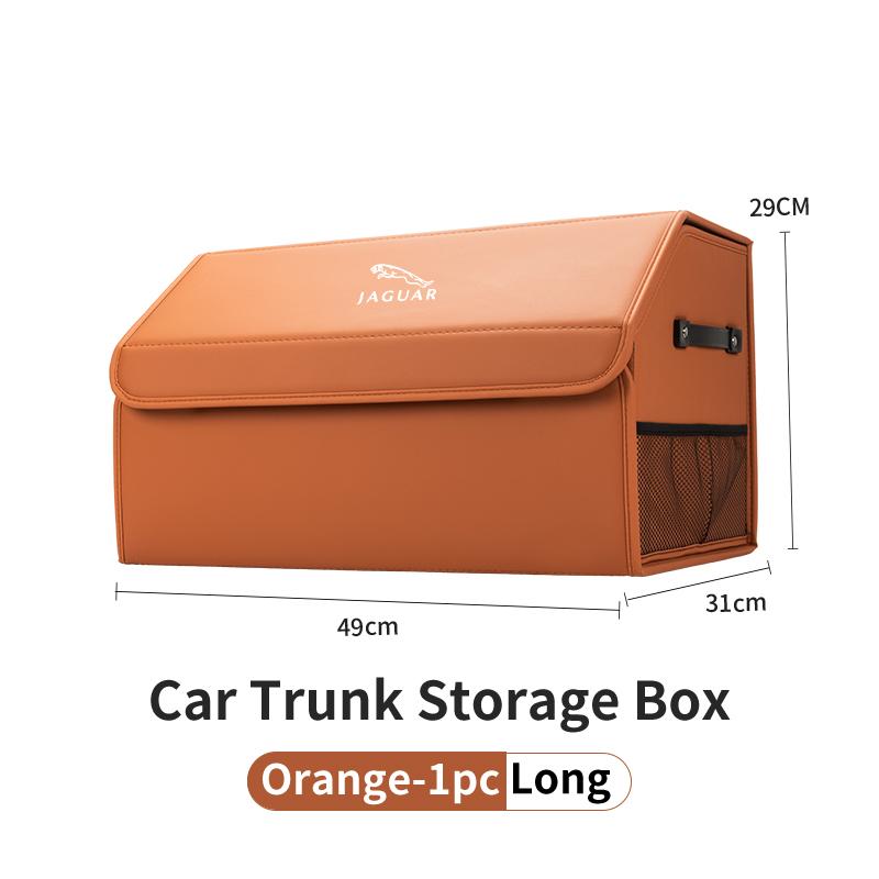 Car Trunk Organizer Tools Storage Box Tidying Case Accessories For Jaguar XF XJ XFR XKR S-Type F-Type X-Type F-Pace I-Pace E-Pac SS1