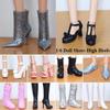 Plastic Doll Boots Accessories Doll High Heels Fashion Long Knees Boots 30cm Dolls/1/6 Bjd Dolls