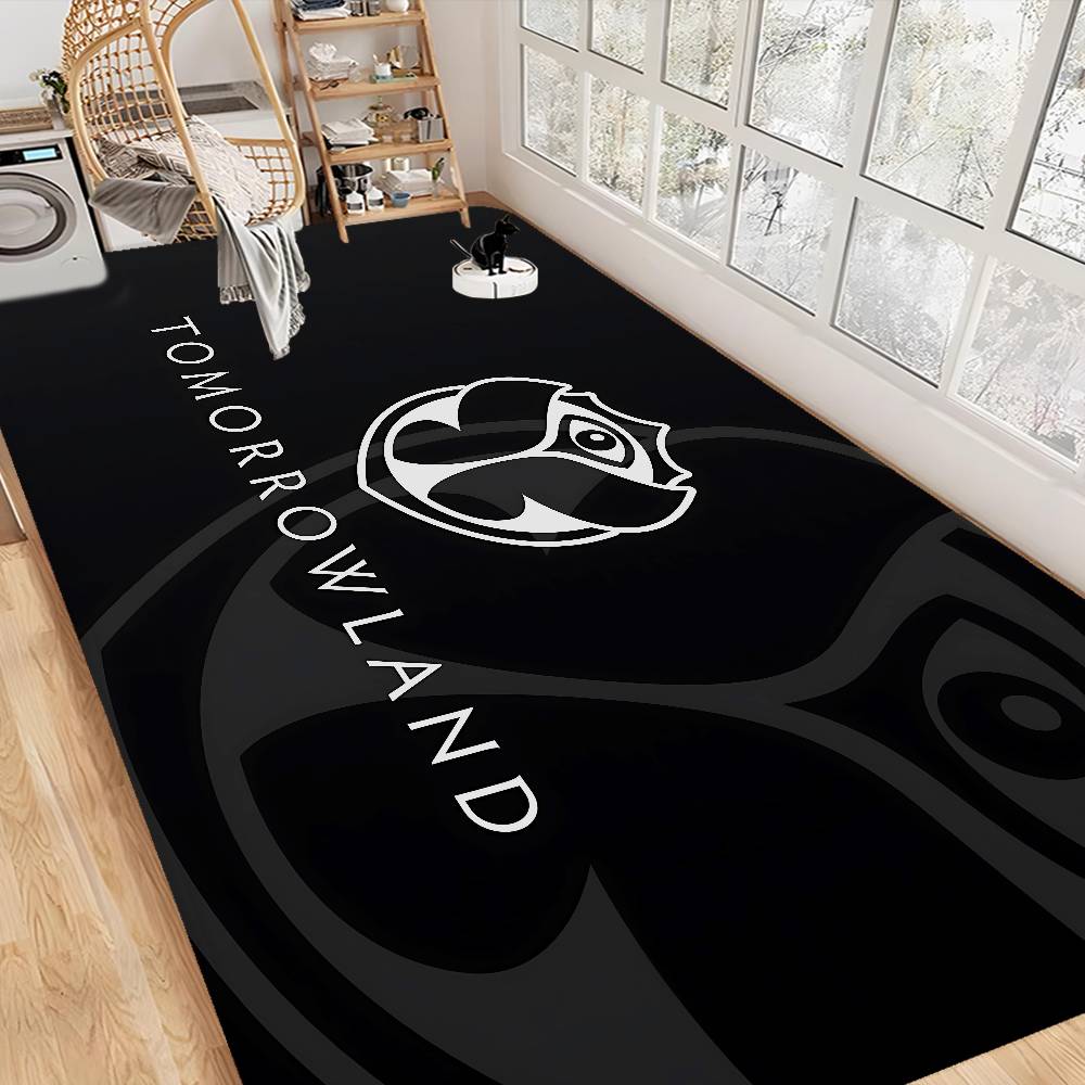 TOMORROWLAND Music Door Mat Kids Room Bedroom Decoration Balcony Anti-Slip Doormat Living Room Doormat Area Rug