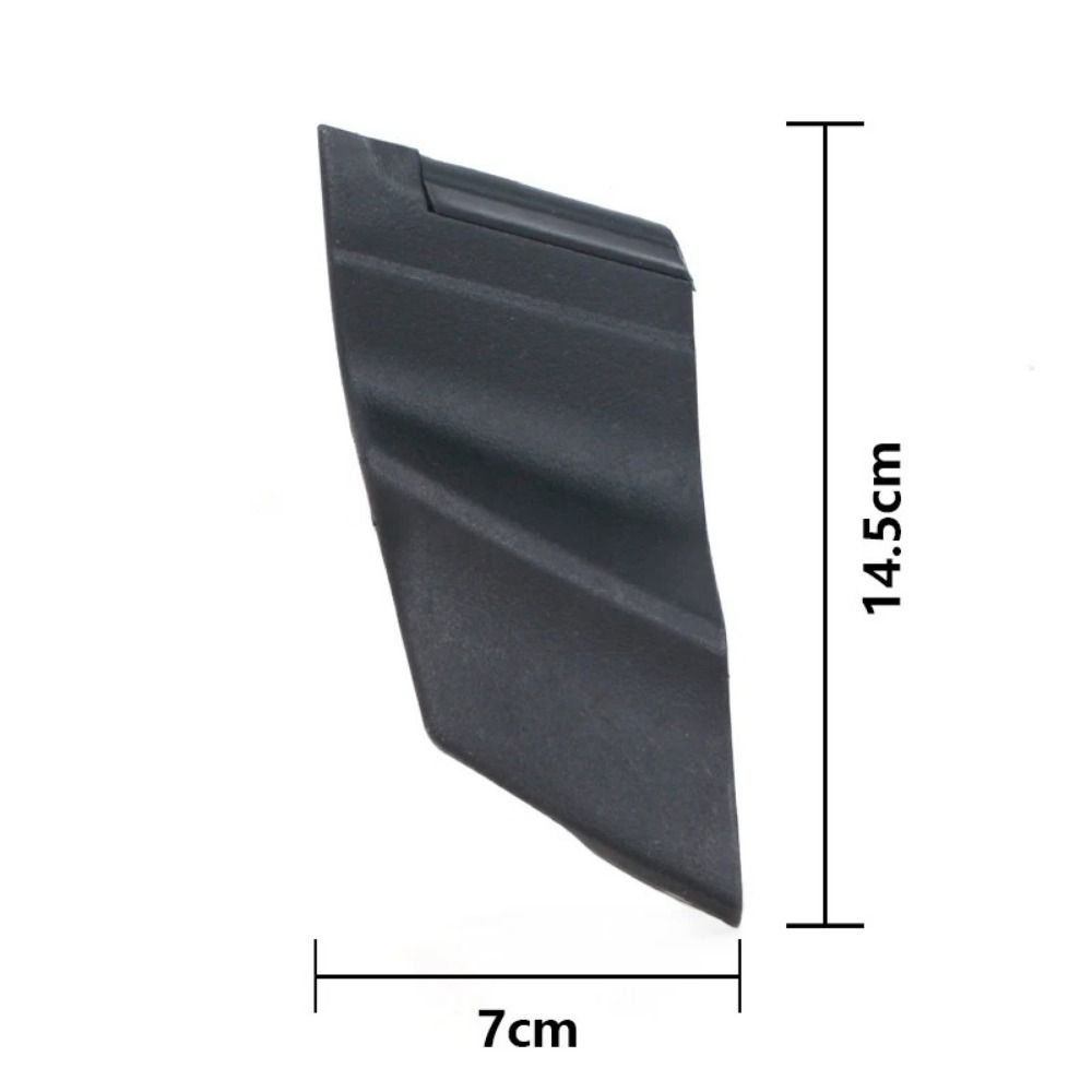 1 Pair Plastic Car Wrap Corner Trim Black Cowl Cover Trim for Toyota Yaris 4 Doors 2006-2010