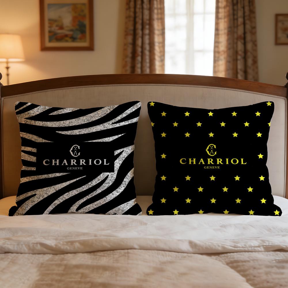 Brand Charriol Cushion Cover 1Pcs Decorative Covers Soft Cushion Case For Sofa Couch Decor 40X40 45X45 Pillowcases