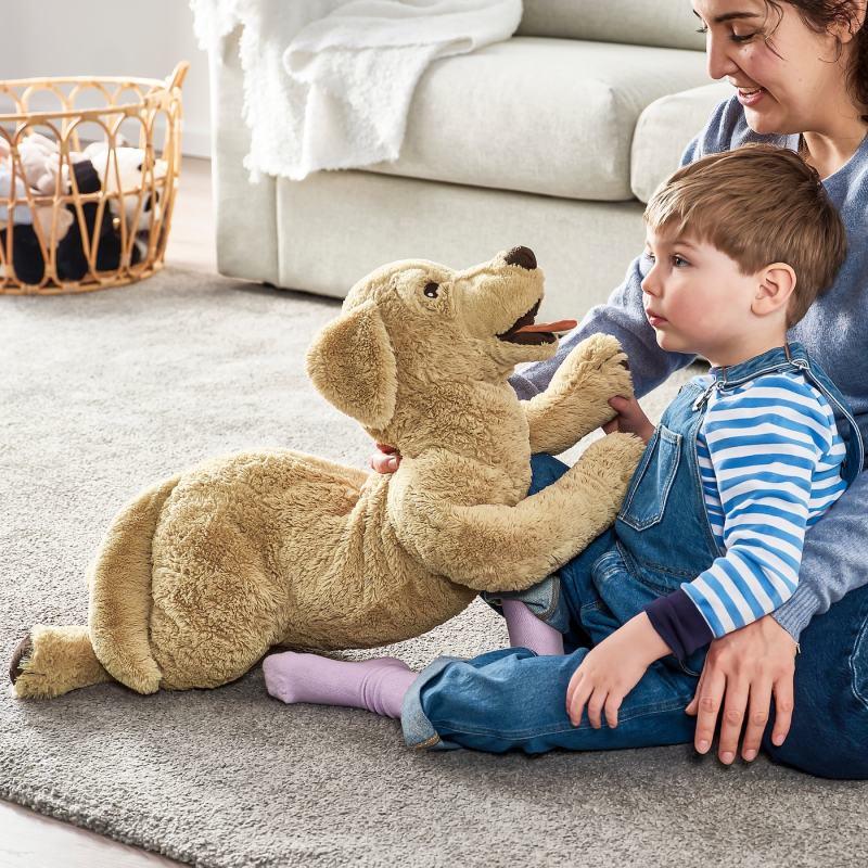 IKEA Плюшевая собака GOSIG GOLDEN
