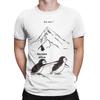 Funny Nihilist Penguin  TShirts Men O Neck 100 Cotton T Shirt  Short Sleeve Tee Shirt Printing Tops