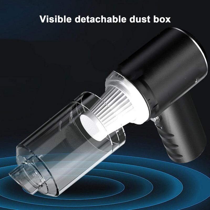 Vacuum For Car 5500Pa Portable Vacuum Cleaner Cordless High Power Rechargeable Cleaner Strong Suction For Car Vehicle Home