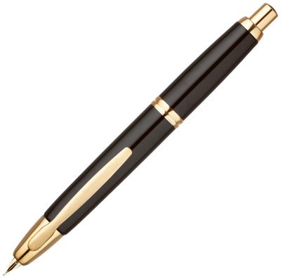 Pilot Перьевая ручка FC15SRBM без колпачка, перо B/M, Черная,