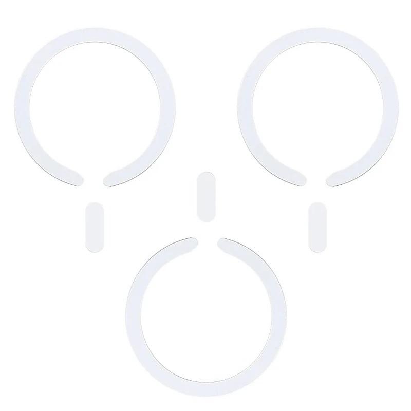 Для Magsafe Магнитное Кольцо Универсальная Металлическая Наклейка Поддержка Беспроводной Зарядки Металлическая Пластина Лист для Магнитного Автодержателя