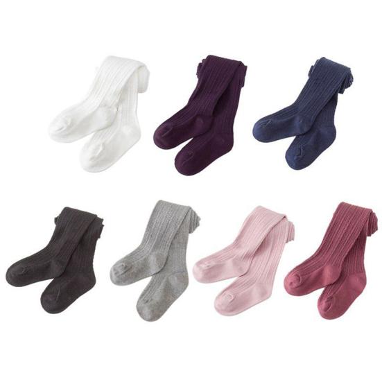 Baby Toddler Infant Kids Girls Cotton Pantyhose Socks Stockings Tights 0-8Y