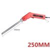 250 Вт пенополистирол, электрический пенопласт, инструмент для нагрева проволоки, лезвия для канавок, различные комплекты, ручной нагревательный нож, резак, горячий резак