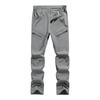 Пара Уличная Ледяной Шелк Рабочая Одежда Карман Летние Тонкие Быстросохнущие Брюки с Множеством Карманов Прямого Кроя Свободные Мужские Повседневные Брюки