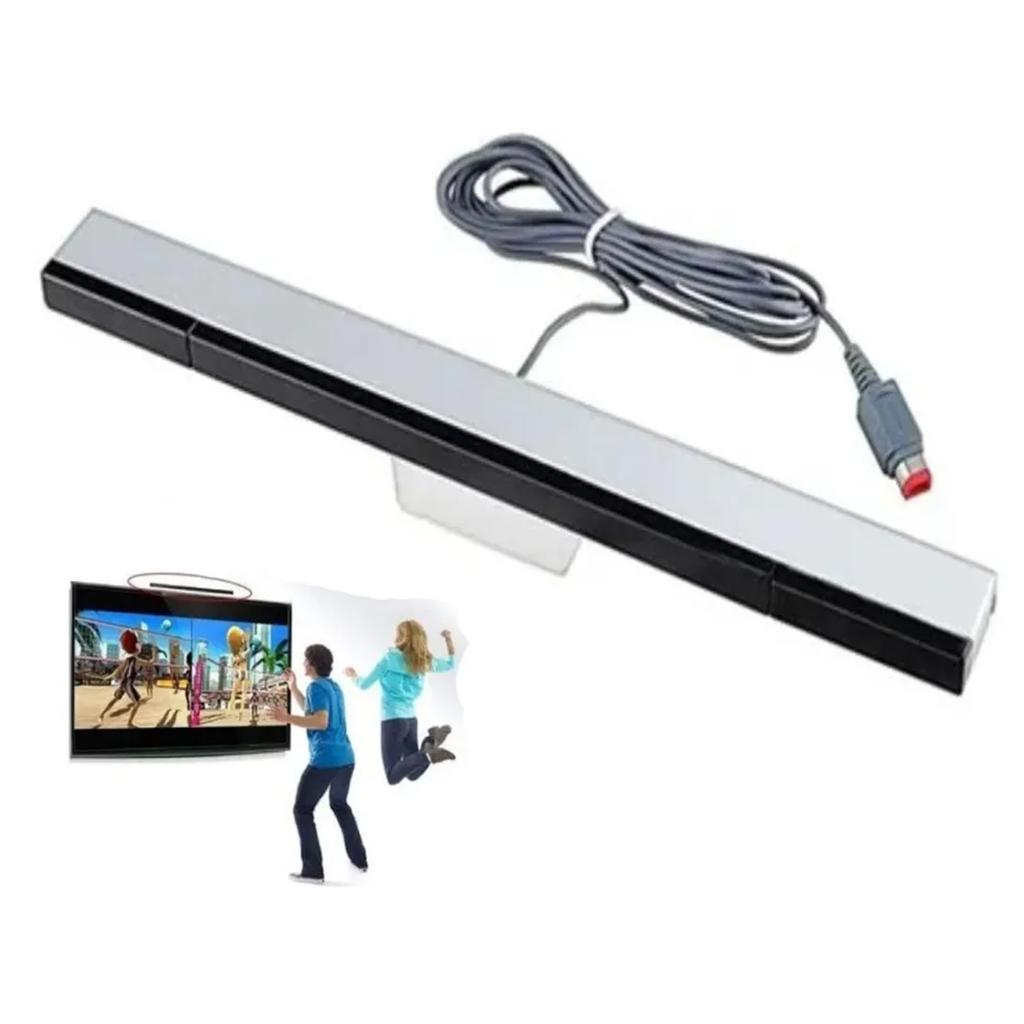 Wired Receiver for WII Replacement Wired Infrared Sensor Bar Receiver for Wii Wii U Motion Plus