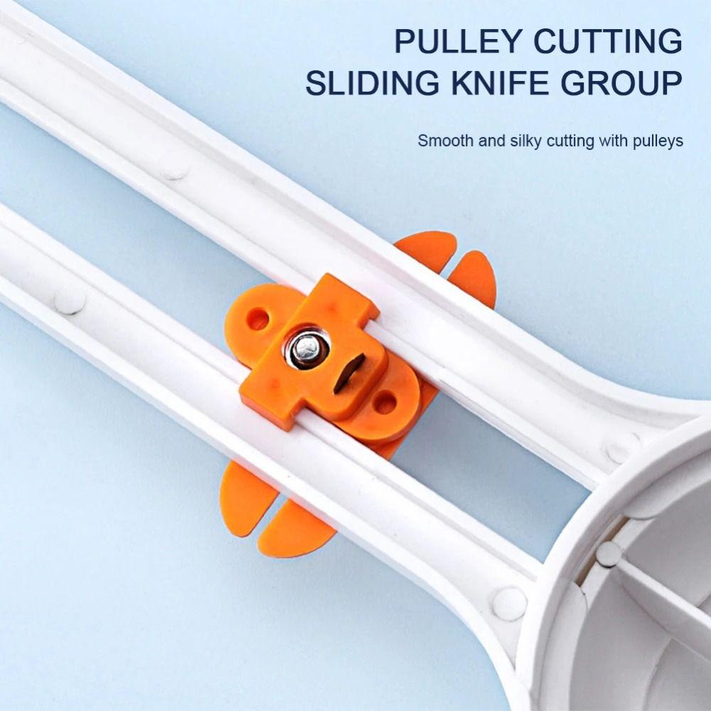 Cute Kitty 360° Rotary Circle Cutter Paper Card Photo Round Cutting Tool  Laminate