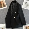 Fashion Casual Blazer for Women Autumn Spring  Korean Suit Coat Long Sleeve Lapel Female Formal Clothes Office Lady