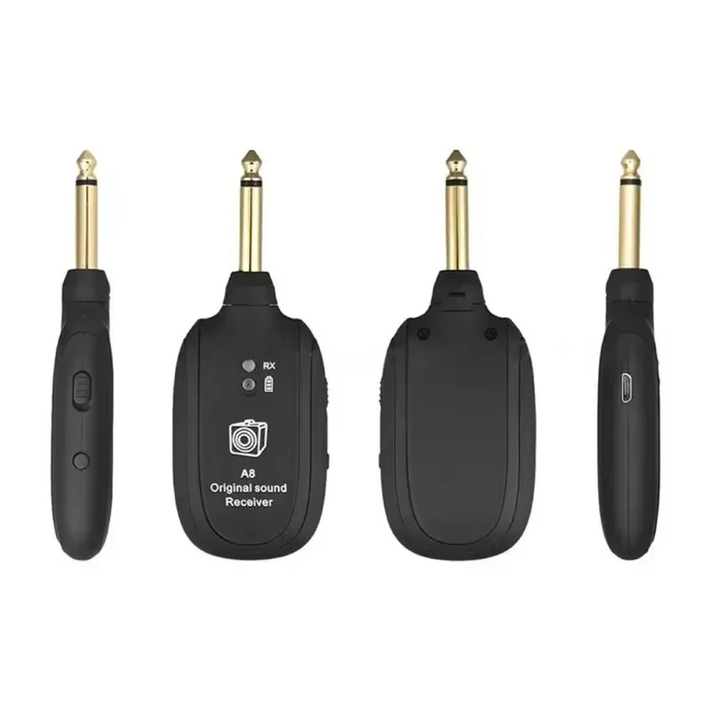 1 Set 20Hz-20kHz Guitar Transmitter&Receiver UHF Wireless Guitar Adapter  Bass