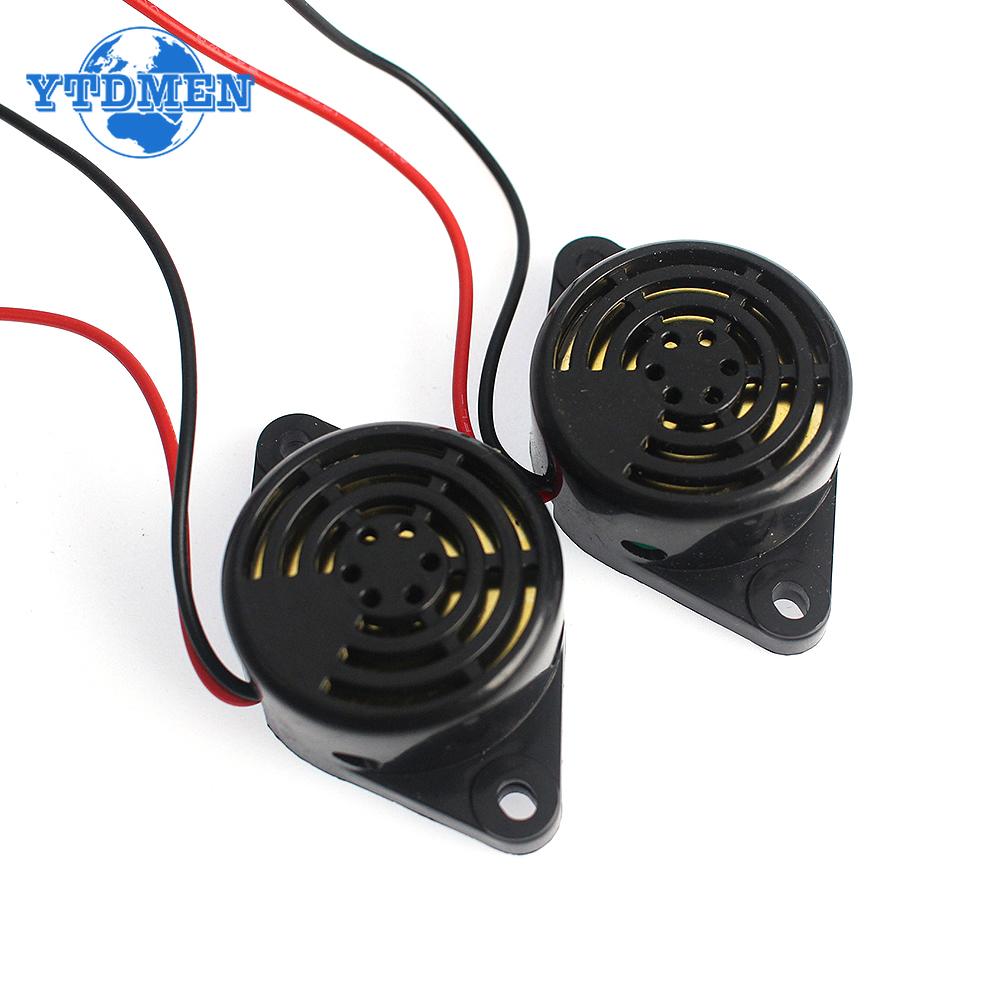 5 шт. 95 дБ сигнализация высокодецибельный зуммер SFM-27 DC 3-24 В 12 В сигнализация непрерывный звуковой сигнал зуммеры, для Arduino