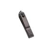 Stylish Black Stainless Steel Diagonal Clipper Nail Clipper (WB92300)