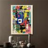Граффити поп-арт абстрактные картины картины плакат на холсте современные настенные рисунки печать картина для гостиной украшения дома