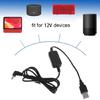 Кабель питания USB 5В в DC 12В 4мм x 1.7мм Кабель повышающего преобразователя напряжения USB