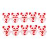 10Pcs Christmas Halloween Pencils Tip Caps Silicone Pencil Protectors for Children Students Adult and Professional