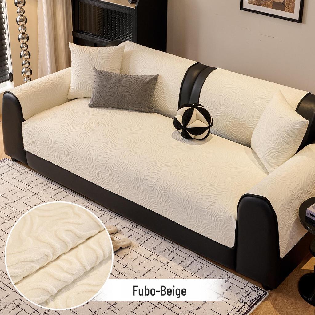 Универсальная противоскользящая подушка на диван из люксового велюра – Стиль четырех сезонов